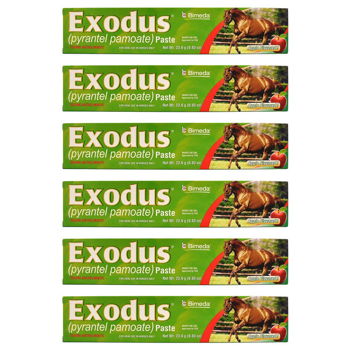 Exodus Pyrantel Pamoate Horse Dewormer Paste