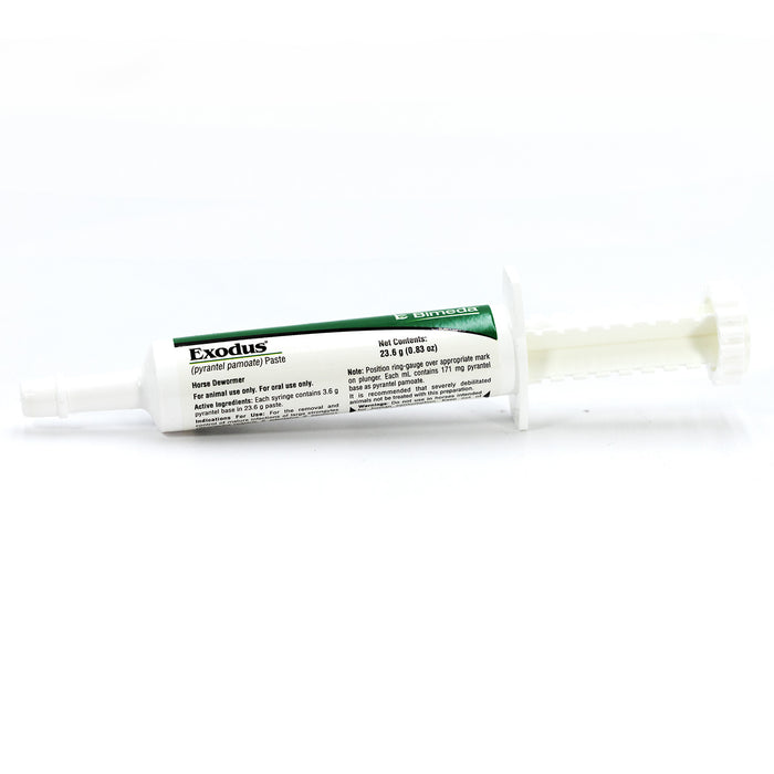 Exodus Pyrantel Pamoate Horse Dewormer Paste