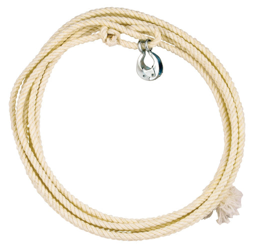 7/16" Nylon Ranch Rope with Quick Release, 30' - 121AL - 1