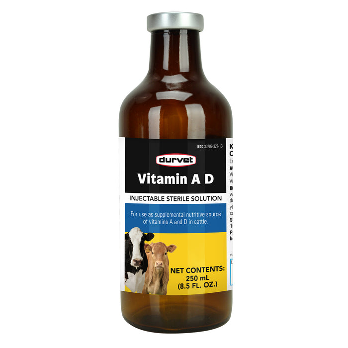 Vitamin AD Injection for Cattle, 250 ml
