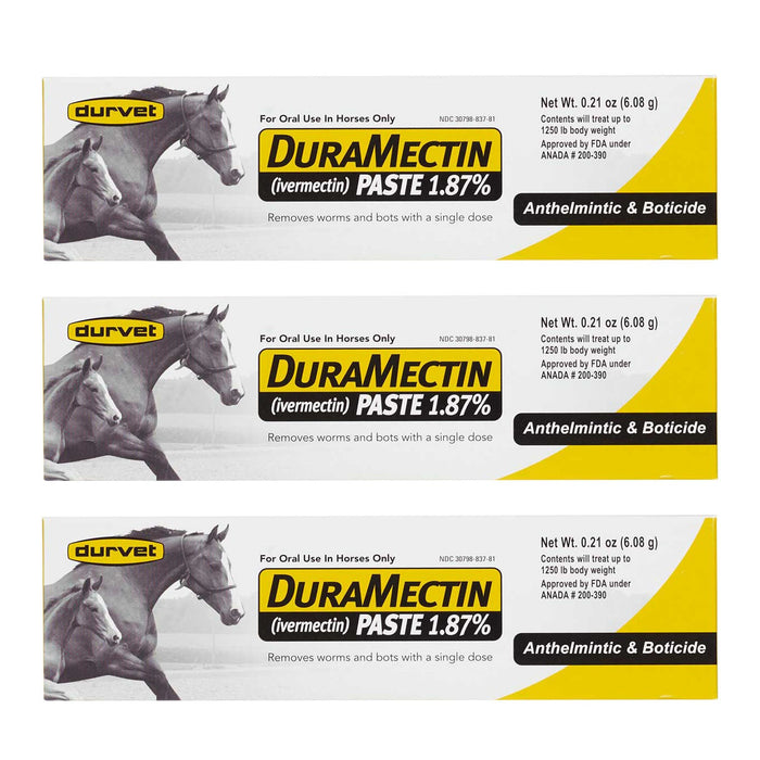 Duramectin Paste (1.87% Ivermectin), 6.08 gm