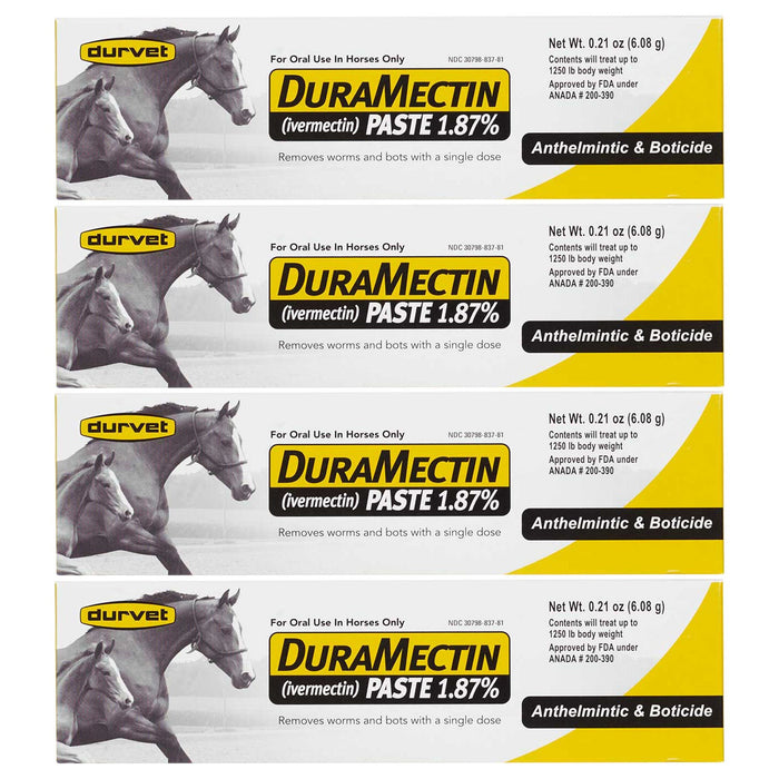 Duramectin Paste (1.87% Ivermectin), 6.08 gm