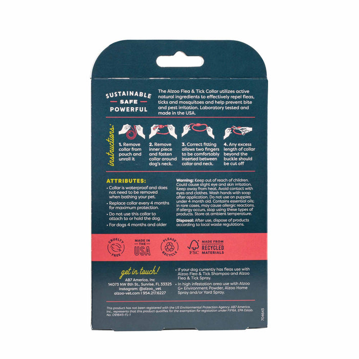 Plant-Based Flea & Tick Collar - Large Dog  