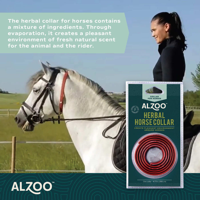 Plant-Based Fly Collar for Horses  