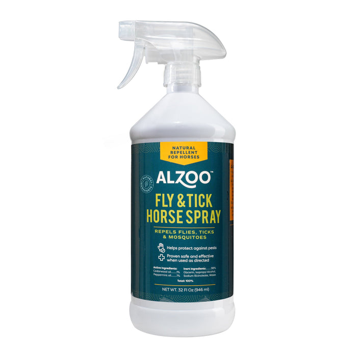 Plant-Based Fly & Tick Horse Spray 32oz  