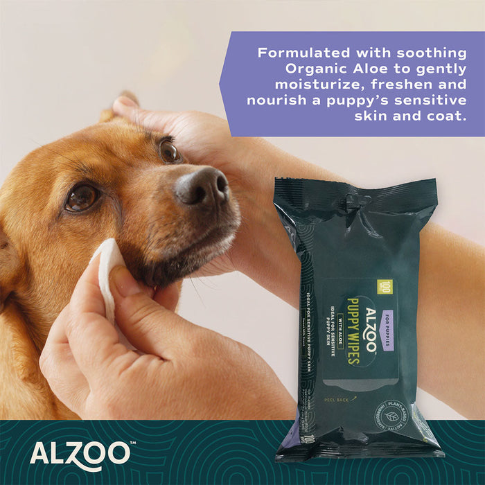 Plant-Based Puppy Wipes - 100ct  