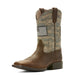 Ariat Youth Patriot Western Boot Color Brown