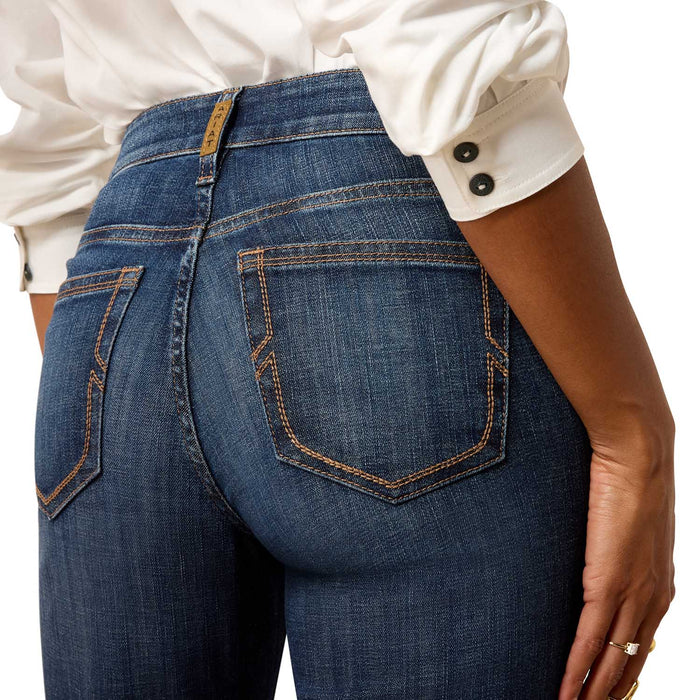 Ariat Womens Perfect Rise Maddie Trouser Jeans Color blue