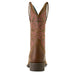 Ariat Womens Round Up Wide Square Toe StretchFit Boot Color Sassy Brown