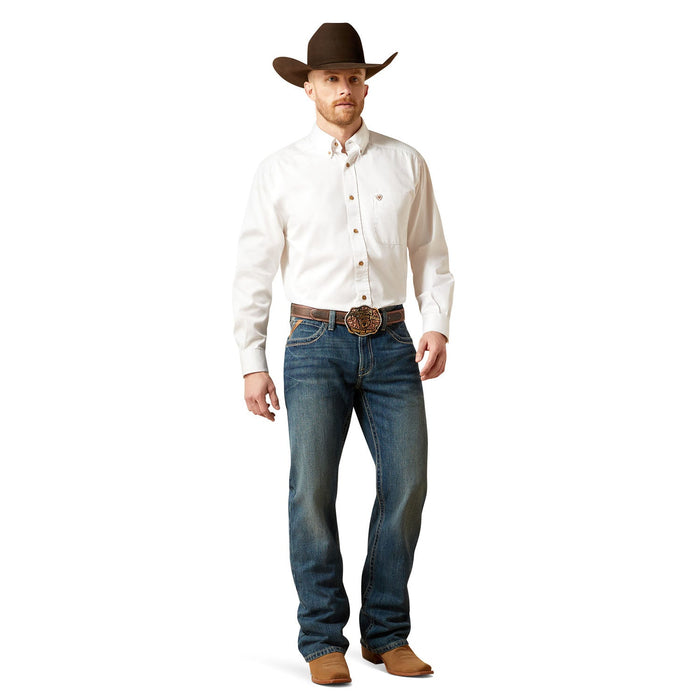 Ariat Mens M4 Boundary Boot Cut Jean Color Gulch Blue