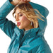Ariat Womens Drizzle Rain Slicker Color Dragonfly Teal