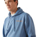 Ariat Mens Hoodie Color Blue
