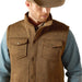 Ariat Mens Caldwell Sherpa Vest Color Brown
