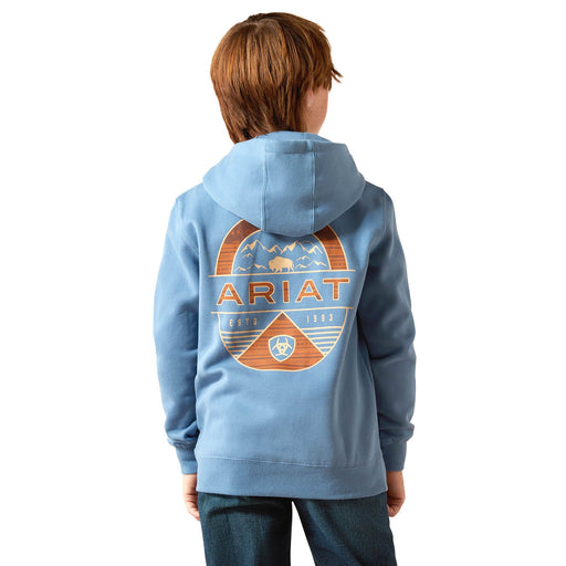 Ariat Youth Hoodie Color Blue