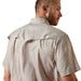 Ariat Mens Western VentTek Short Sleeve Snap Shirt Color Gray