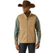 Ariat Mens Vernon Softshell Vest Color Khaki