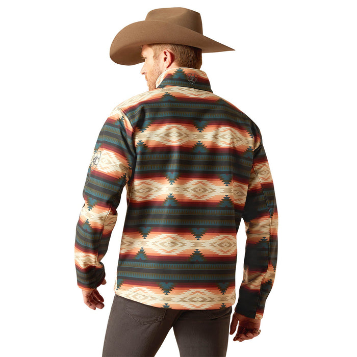 Ariat Mens Logo Softshell Jacket Color multi