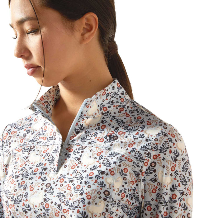 Ariat Youth Lowell 3.0 1/4 Zip Baselayer Size Xxlarge