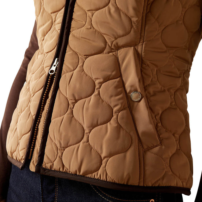 Ariat Womens Ashley 2.0 Insulated Vest Color Brown
