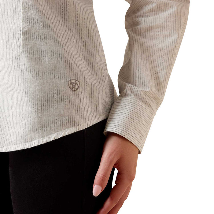 Ariat Womens Stella Western Snap Shirt Color White