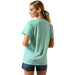 Ariat Womens Compass V-Neck T-Shirt Color Mint Heather
