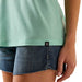 Ariat Womens Compass V-Neck T-Shirt Color Mint Heather