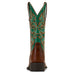 Ariat Womens Round Up Wide Square Toe StretchFit Western Boot Color Brown