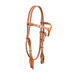Harness and Rawhide Futurity Leather Headstall Color Harness