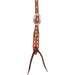 Martin Saddlery Buckstitched Browband Headstall Color Brown