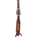 Martin Saddlery Browband Headstall with Scroll Tooling Color Brown