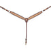 Martin Saddlery 2.5 Breast Collar with Scroll Tooling Color Brown