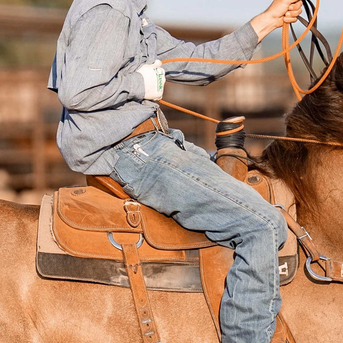 Deluxe Roping Gloves, 12-Pack Color White