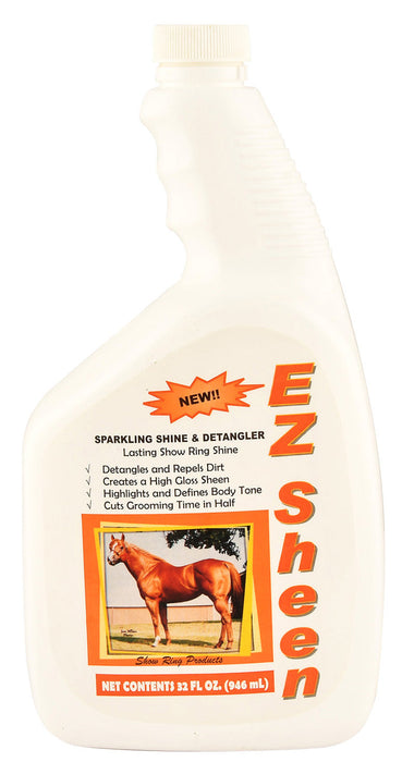 EZ Sheen Sparkling Shine & Detangler for Horses