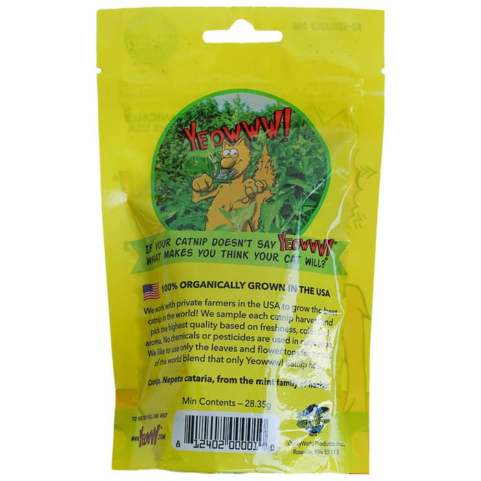 Yeowww! Organic Catnip Leaf & Flowertop Catnip Blend