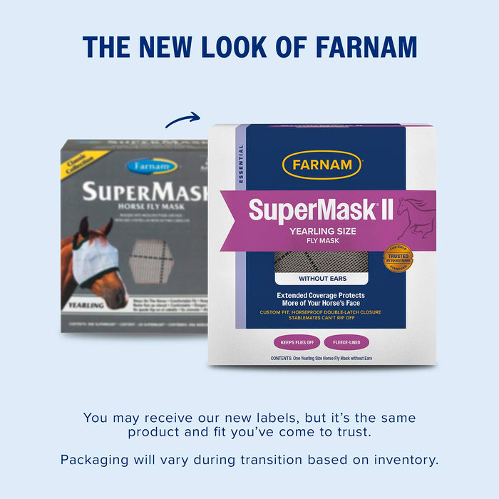Farnam SuperMask II Horse Fly Mask without Ears