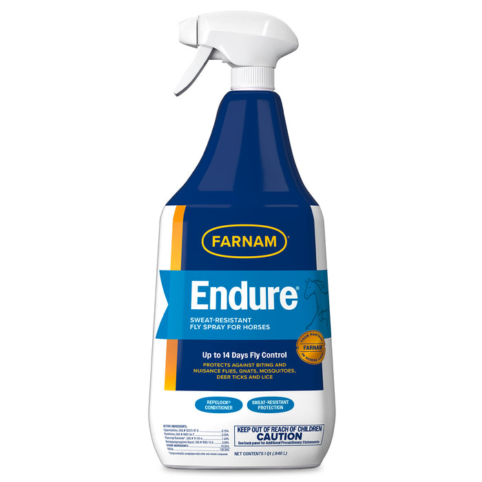 Farnam Endure Sweat-Resistant Fly Control Spray for Horses