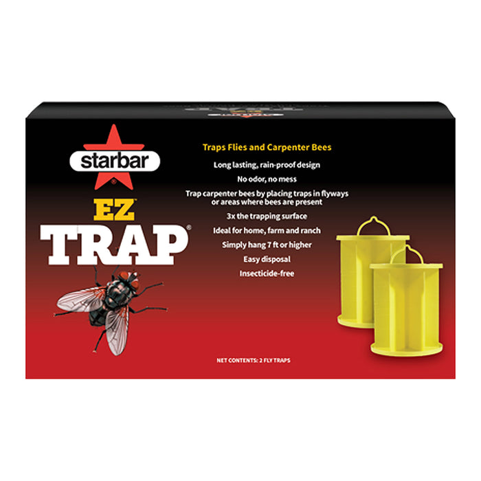 EZ Trap Odor Free Fly Trap, Twin Pack