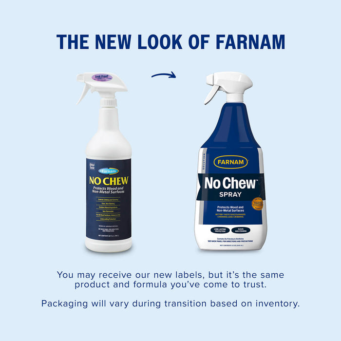 Farnam No Chew Chewing/Cribbing Deterrent, 32 oz Spray