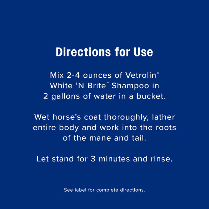 Vetrolin White 'N Brite Shampoo