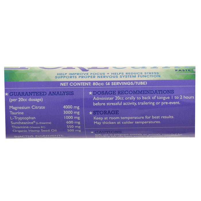 ForeCalm Paste Oral Syringe for Horses, 80 cc