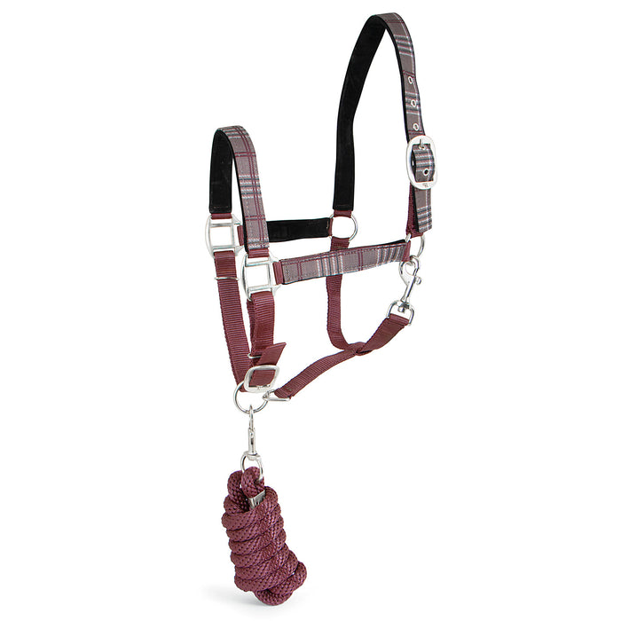 Jeffers Matching Horse Halter & Lead Rope 2 Piece Set, Full Size