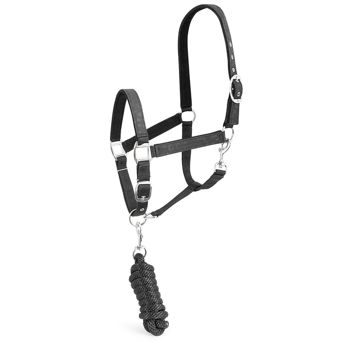 Jeffers Matching Horse Halter & Lead Rope 2 Piece Set, Full Size