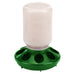 Plastic Chick Feeder 1 qt (1 kg) (RECYCLED)(2parts bottle/base) Size 1 Quart