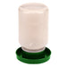 PLASTIC CHICK DRINKER 1 L. (RECYCLED)(2 parts bottle/base) Size 1 Liter