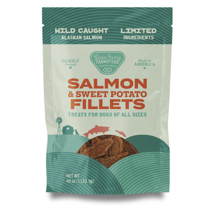 All Natural Meat & Sweet Potato Fillets Dog Treats – Limited Ingredient, Made in USA