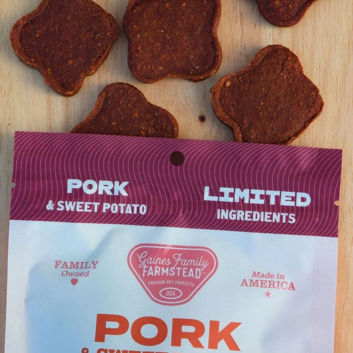All Natural Meat & Sweet Potato Fillets Dog Treats – Limited Ingredient, Made in USA