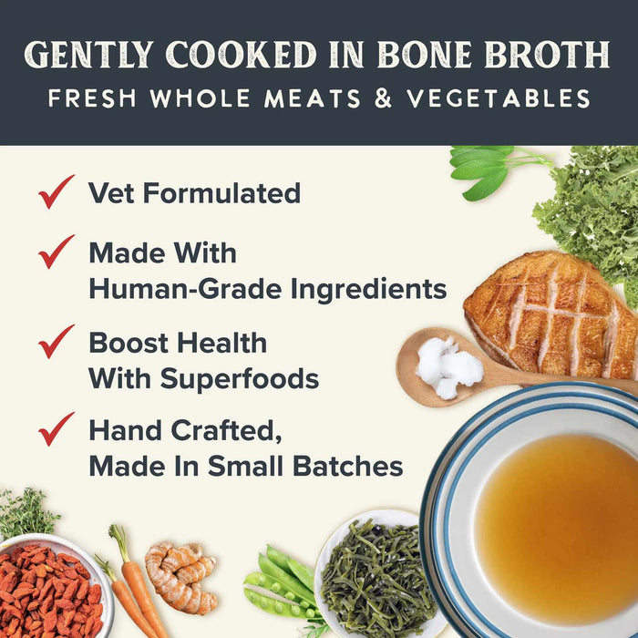Health Extension Grain-Free Dog Food Pouches - Gently Cooked in Bone Broth