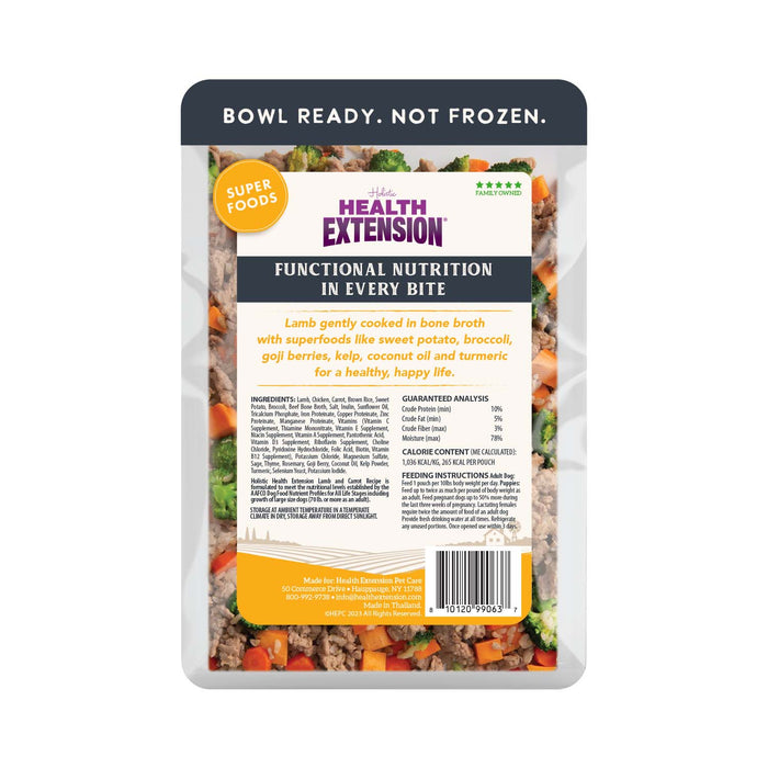 Gently Cooked Chicken & Pumpkin Recipe Pouches for Dogs-9oz Size 9oz