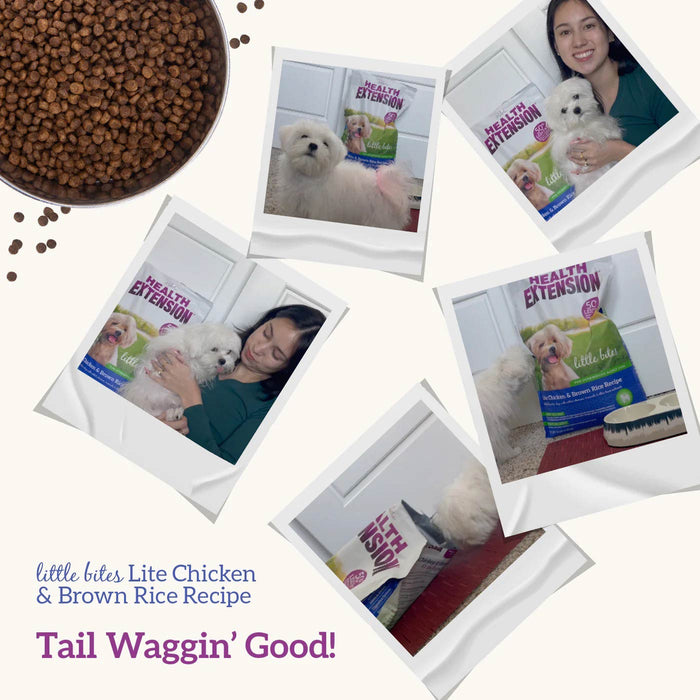 Health Extension Little Bites Lite Chicken & Brown Rice Recipe Small Breed Dry Dog Food