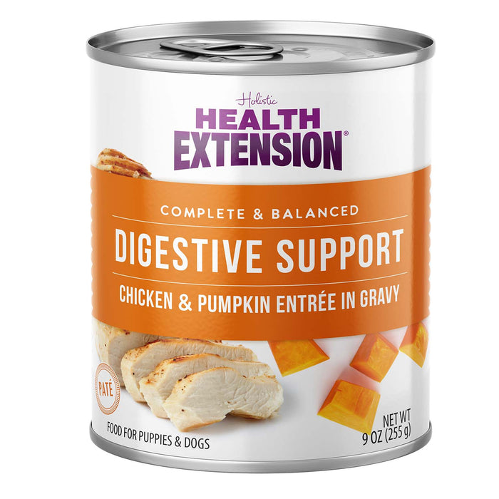 Digestive Support, Chicken & Pumpkin Entrée in Gravy Size 9oz